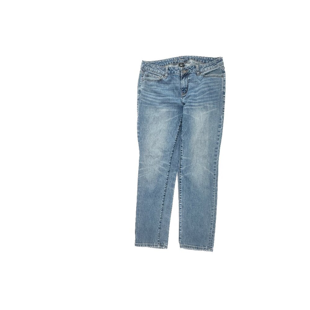 London Jean‎ VS Pencil Women's size 10 Medium Wash Blue Denim Jeans